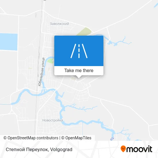 Степной Переулок map