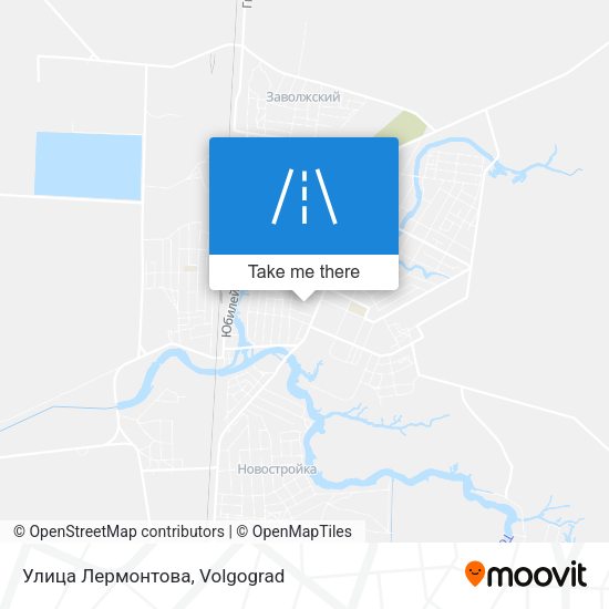 Улица Лермонтова map