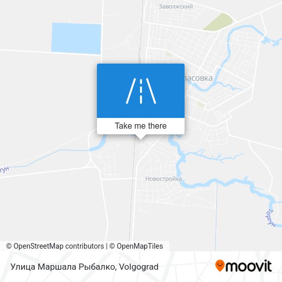 Улица Маршала Рыбалко map