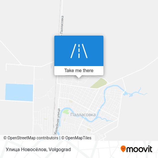 Улица Новосёлов map