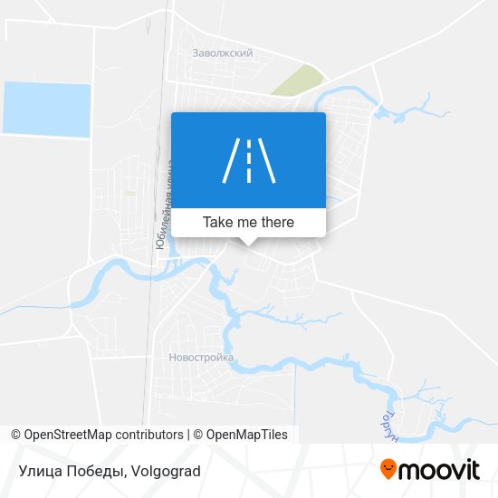 Улица Победы map
