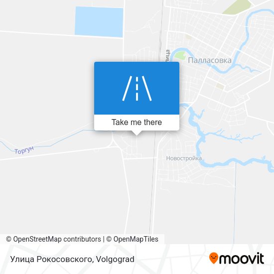 Улица Рокосовского map