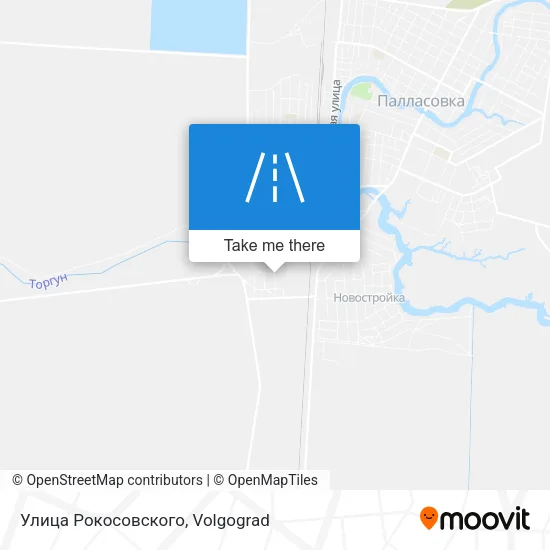Улица Рокосовского map