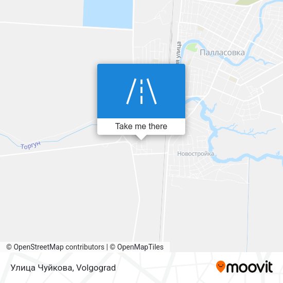 Улица Чуйкова map