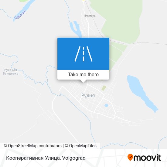 Кооперативная Улица map