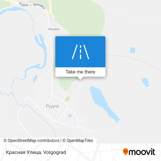 Красная Улица map