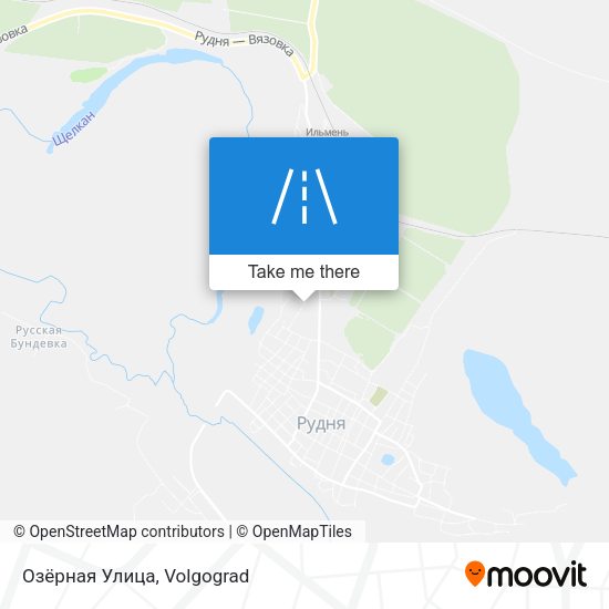 Озёрная Улица map