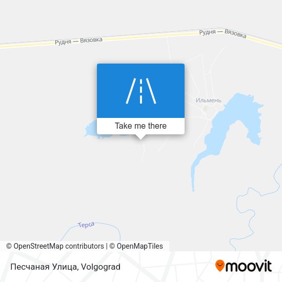 Песчаная Улица map