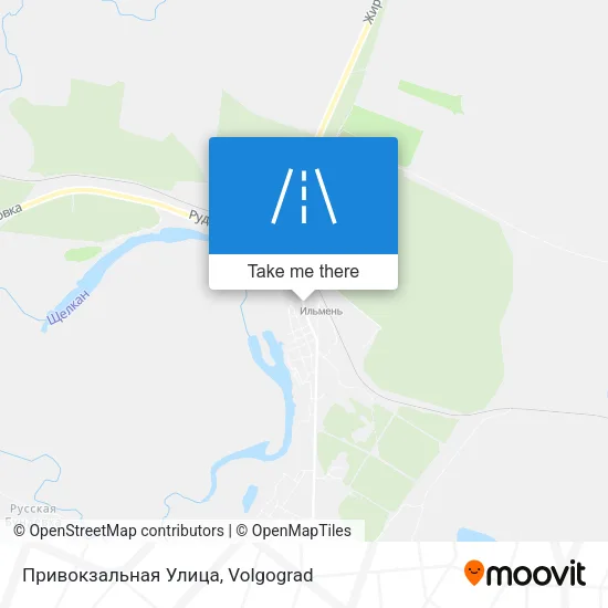 Привокзальная Улица map