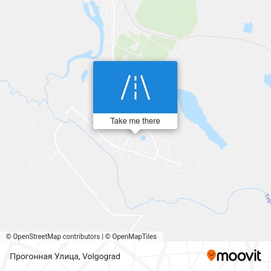 Прогонная Улица map