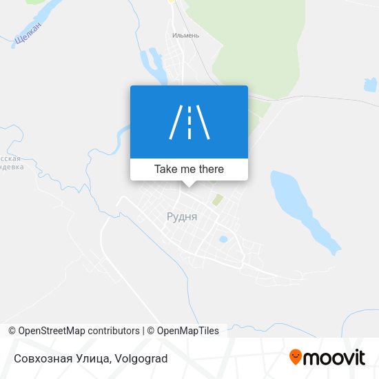 Совхозная Улица map