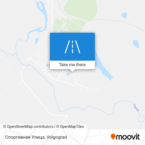 Спортивная Улица map