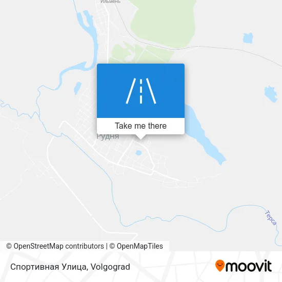 Спортивная Улица map