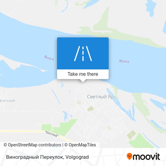 Виноградный Переулок map