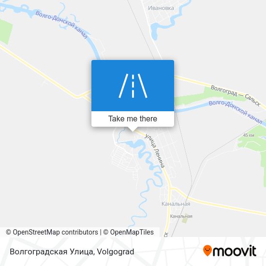 Волгоградская Улица map