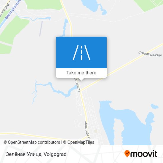 Зелёная Улица map