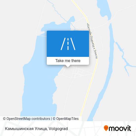 Камышинская Улица map