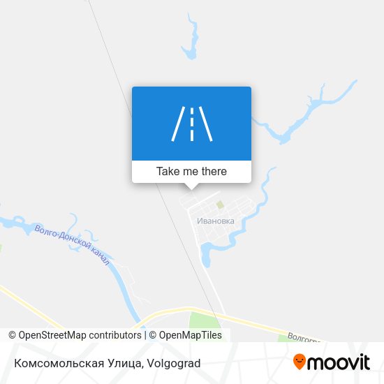 Комсомольская Улица map