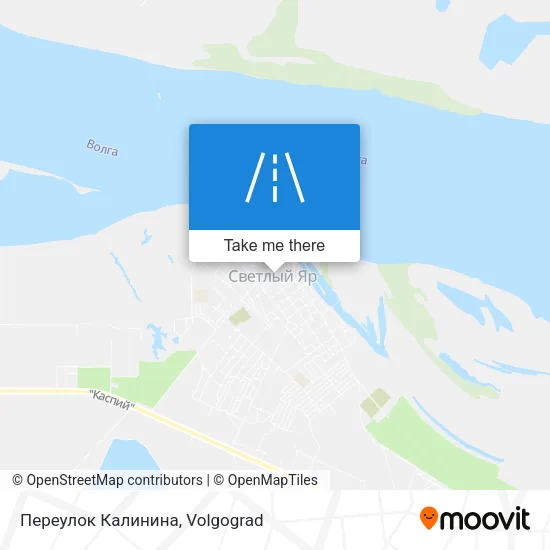 Переулок Калинина map