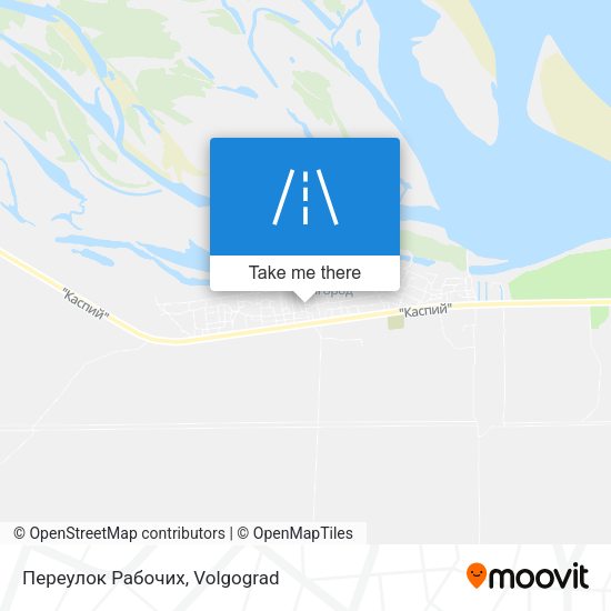 Переулок Рабочих map