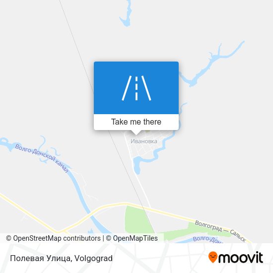 Полевая Улица map