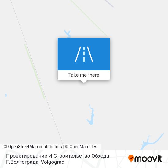 Проектирование И Строительство Обхода Г.Волгограда map