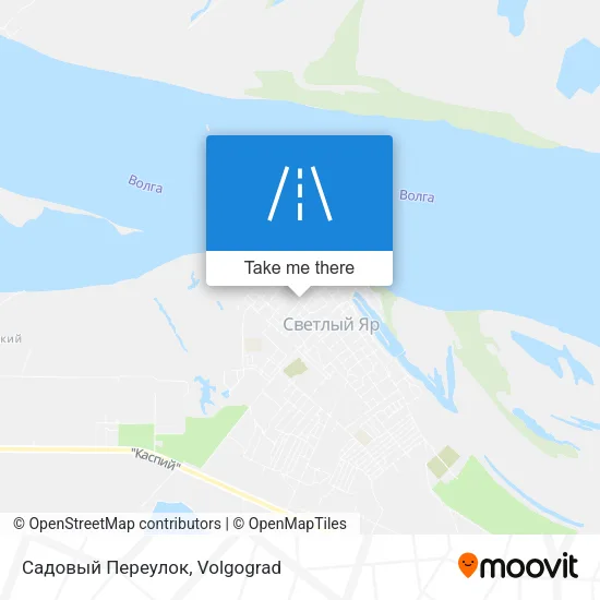 Садовый Переулок map