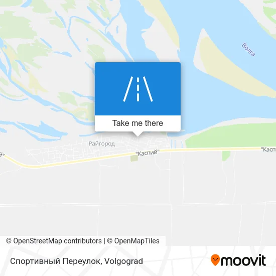 Спортивный Переулок map
