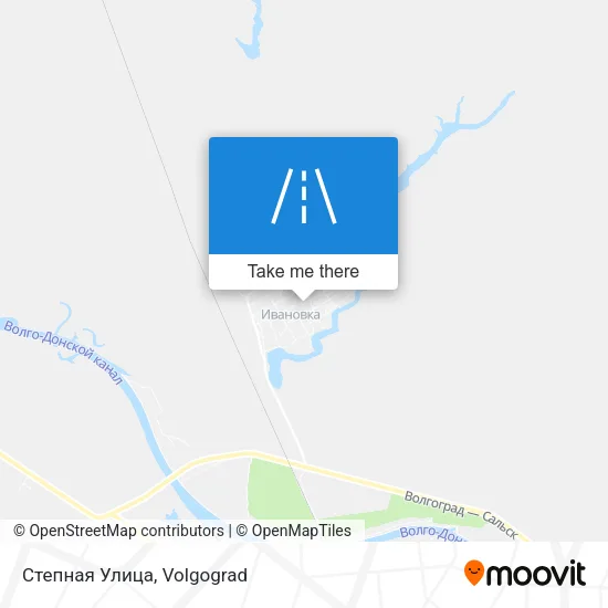 Степная Улица map