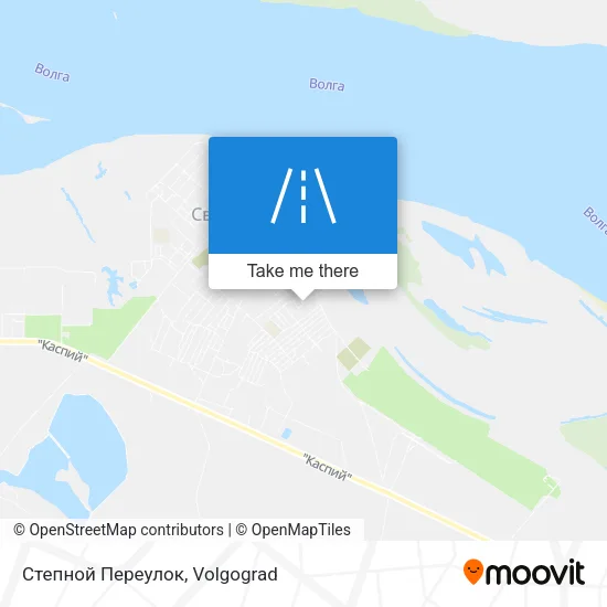 Степной Переулок map