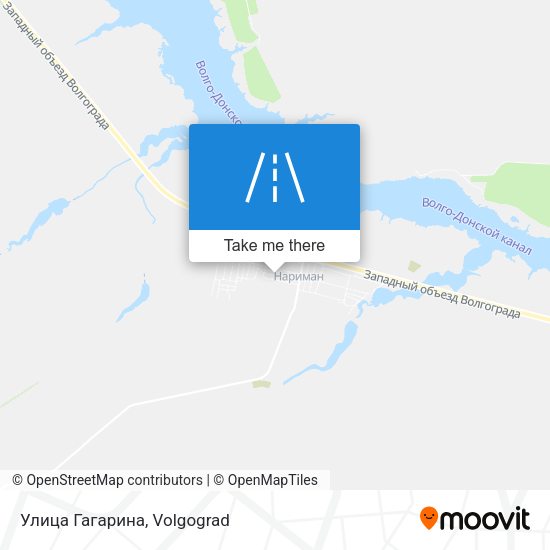 Улица Гагарина map