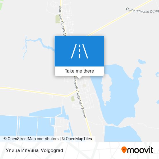 Улица Ильина map