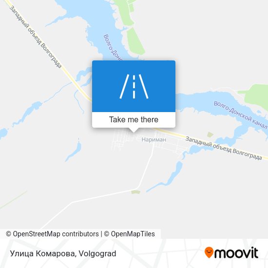 Улица Комарова map
