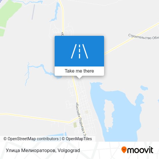 Улица Мелиораторов map
