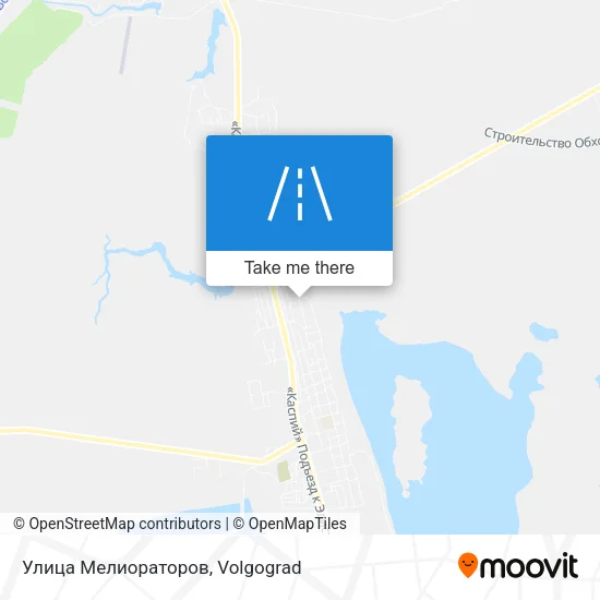 Улица Мелиораторов map