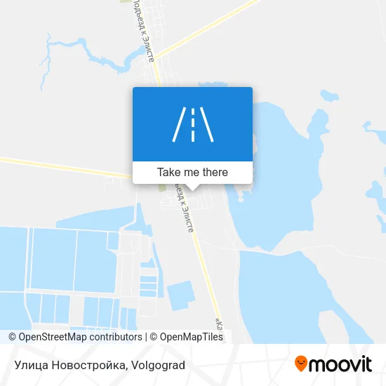 Улица Новостройка map