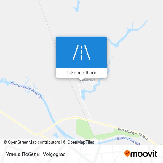 Улица Победы map