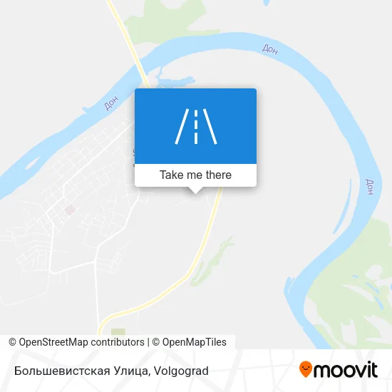 Большевистская Улица map