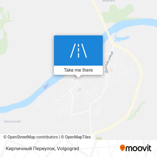 Кирпичный Переулок map