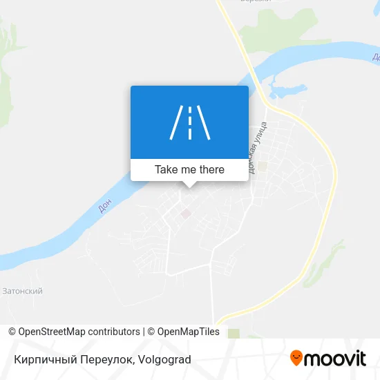 Кирпичный Переулок map