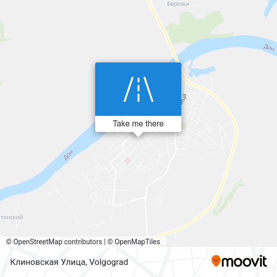 Клиновская Улица map