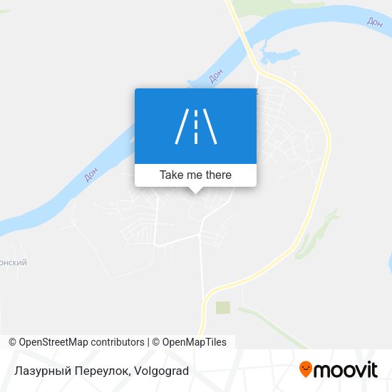 Лазурный Переулок map