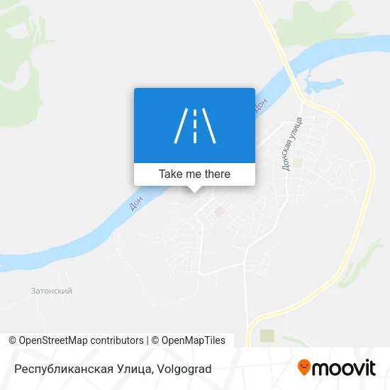 Республиканская Улица map