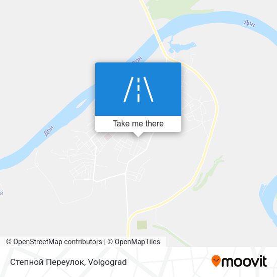 Степной Переулок map