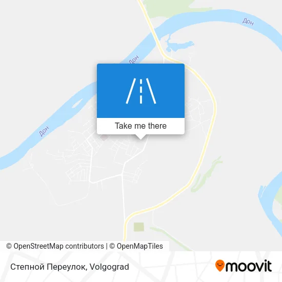 Степной Переулок map