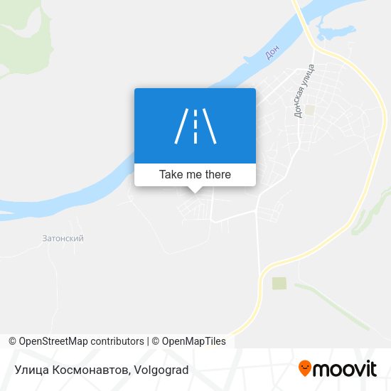 Улица Космонавтов map