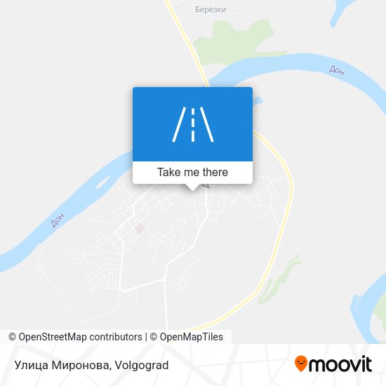 Улица Миронова map