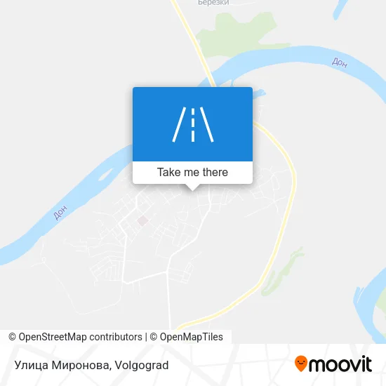 Улица Миронова map