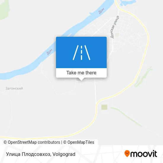 Улица Плодсовхоз map