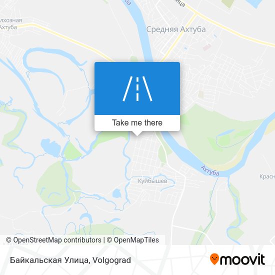 Байкальская Улица map